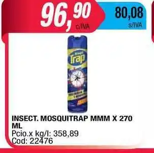 Maxiconsumo Insect. Mosquitrap Mmm x 270ml oferta