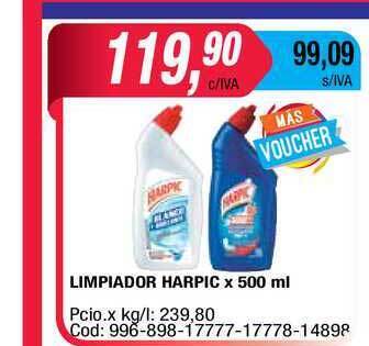 Maxiconsumo Limpiador Harpic x 500ml oferta