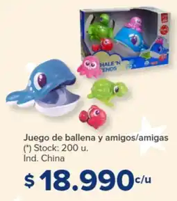 Carrefour Juego de ballena y amigos/amigas oferta