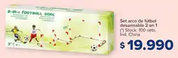 Carrefour Set arco de fútbol desarmable 2 en 1 oferta