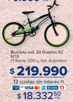 Carrefour Bicicleta rod. 20 Dolphin SC MTB oferta