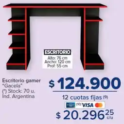 Carrefour Escritorio gamer Gacela oferta