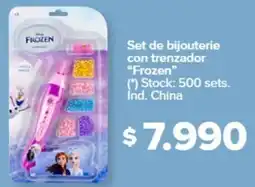 Carrefour Set de bijouterie con trenzador "Frozen" oferta