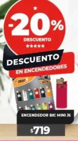 Supermayorista Vital ENCENDEDOR BIC MINI J5 oferta
