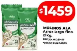 Supermayorista Vital MOLINOS ALA Arroz largo fino x 1kg oferta