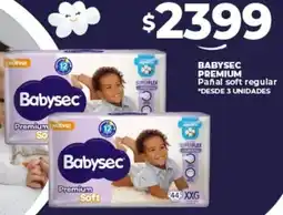 Supermayorista Vital BABYSEC PREMIUM Pañal soft regular oferta