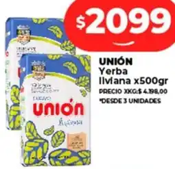 Supermayorista Vital UNIÓN Yerba liviana x 500gr oferta