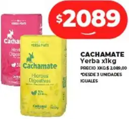 Supermayorista Vital CACHAMATE Yerba x 1kg oferta