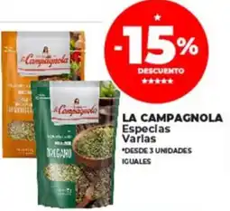 Supermayorista Vital LA CAMPAGNOLA Especias Varlas oferta