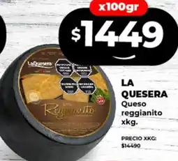 Supermayorista Vital LA QUESERA Queso reggianito x 100gr oferta