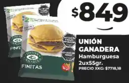 Supermayorista Vital UNIÓN GANADERA Hamburguesa 2ux55gr oferta