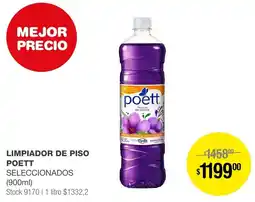 Atomo Conviene LIMPIADOR DE PISO POETT 900ML oferta