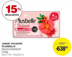 Atomo Conviene JABON TOCADOR PLUSBELLE SELECCIONADOS 120g oferta