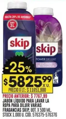 Coto Skip 500ml oferta