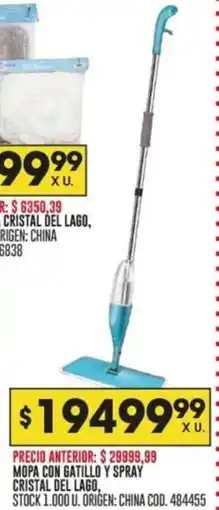 Coto CRISTAL DEL LAGO MOPA CON GATILLO Y SPRAY oferta