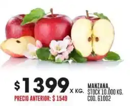 Coto MANZANA oferta