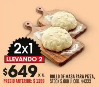 Coto BOLLO DE MASA PARA PIZZA oferta