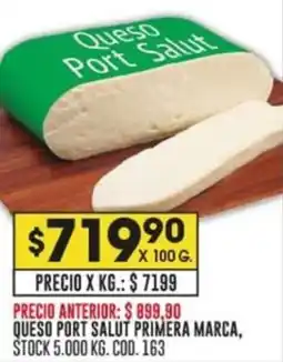 Coto QUESO PORT SALUT PRIMERA MARCA oferta