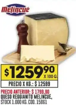 Coto MELINCUÉ QUESO REGGIANITO oferta