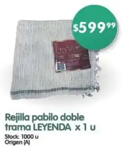 Supermercados Buenos Días LEYENDA Rejilla pabilo doble trama oferta