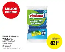 Atomo Conviene VIRULANA FIBRA ESPONJA oferta