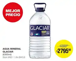 Atomo Conviene GLACIAR AGUA MINERAL 6300ml oferta