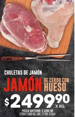 Coto CHULETAS DE JAMÓN DE CERDO CON HUESO oferta