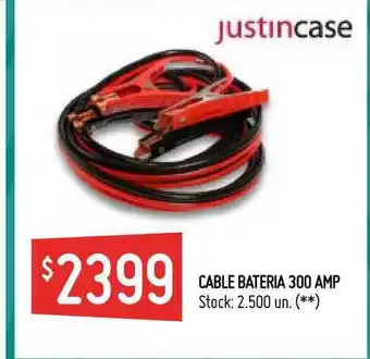 Walmart Cable Bateria 300 Amp oferta