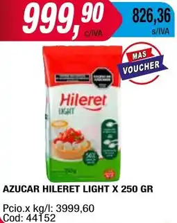 Maxiconsumo AZUCAR HILERET LIGHT X 250 GR oferta