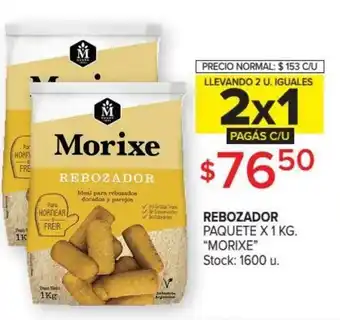 Carrefour "Morixe" Rebozador Paquete x 1 kg oferta