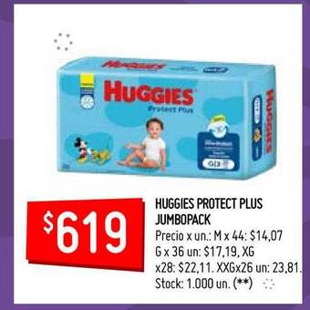 Walmart Huggies Protect Plus Jumbopack oferta