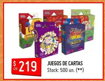 Walmart Juego De Cartas oferta