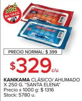 Carrefour Kanikama Clásico/Ahumado x 250g oferta