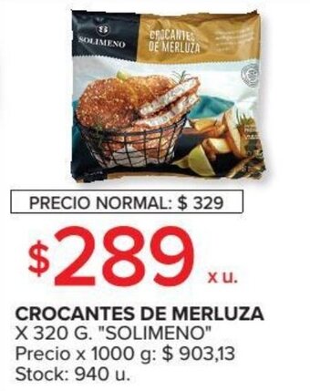Carrefour Crocantes De Merluza x 320g oferta