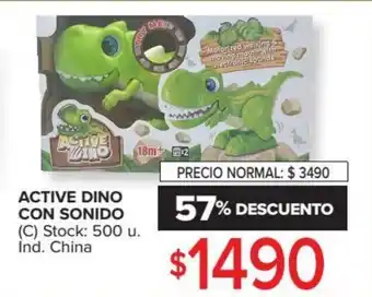 Carrefour Active Dino Con Sonido oferta