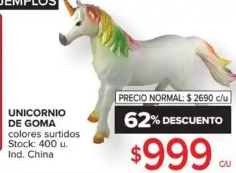 Carrefour Unicornio De Goma oferta