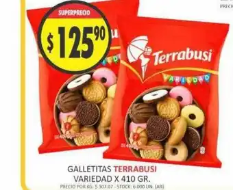 Supermercados Becerra Galletitas Terrabusi Variedad x 410gr oferta
