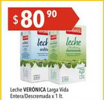 Hergo Leche Verónica Larga Vida Entera Descremada oferta