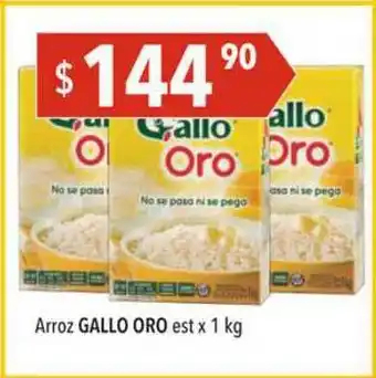 Hergo Arroz Gallo Oro Est x 1kg oferta