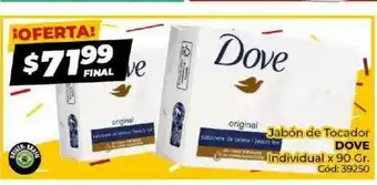 Diarco Jabón De Tocador Dove x 90 gr oferta