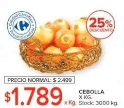 Carrefour CEBOLLA oferta