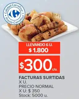 Carrefour FACTURAS SURTIDAS oferta