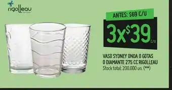 Walmart Vasos rigolleau oferta