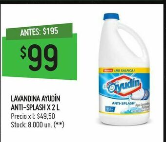 Walmart Lavandina ayudin oferta