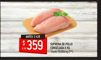 Walmart Suprema de pollo x kg oferta