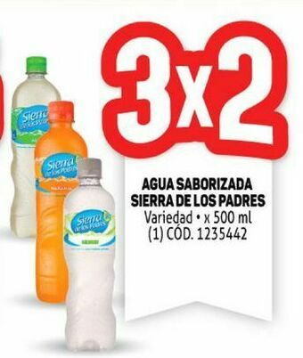 Makro Agua con sabor sierra de los padres 3x2 oferta