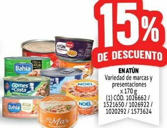 Makro Atún noel -15% oferta