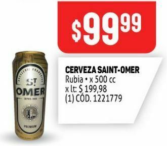 Makro Cerveza saint-omer oferta