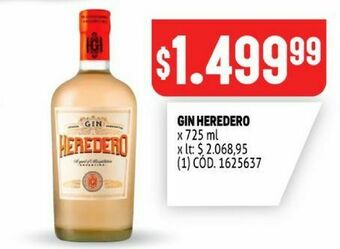 Makro Gin herededo oferta