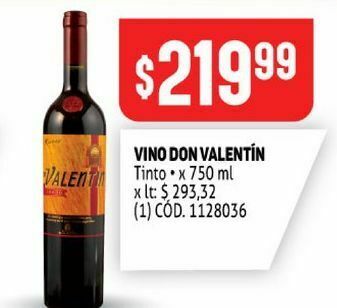 Makro Vino don valentin 750ml oferta